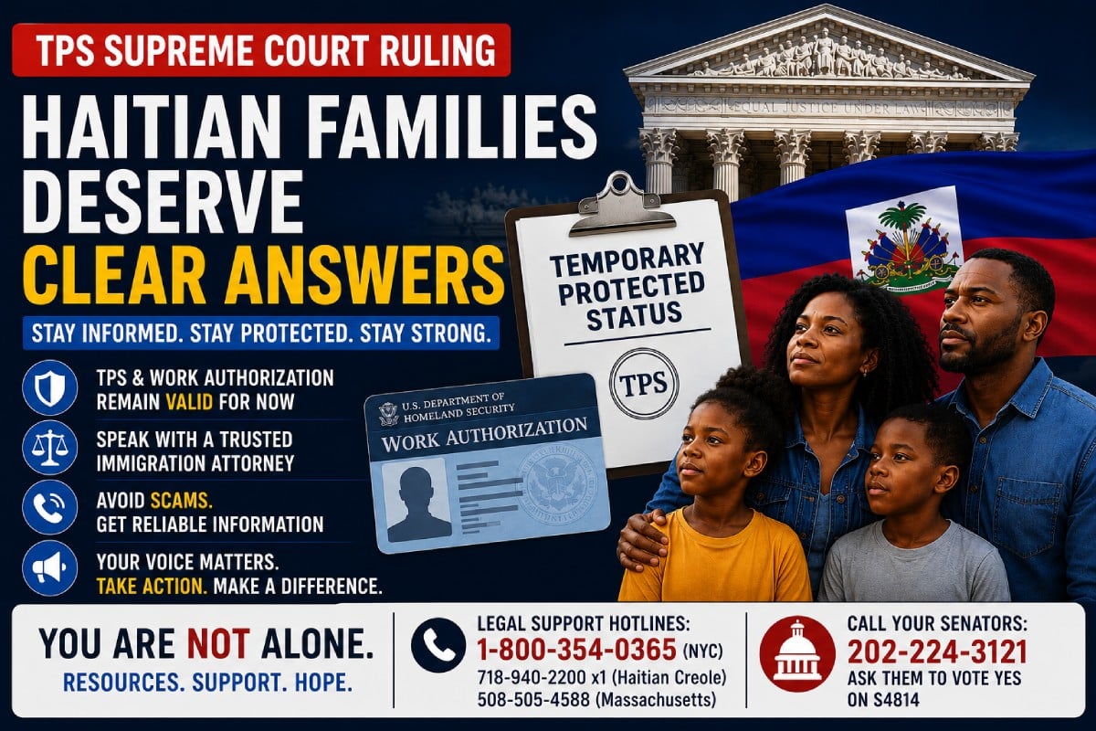 Haitian Families Deserve Clear Answers on Temporary Protected Status Ruling